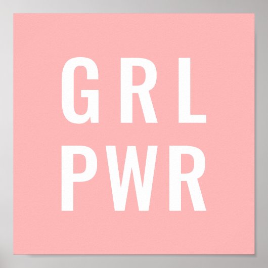 GRL PWRバラ ポスター (正面)
