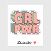 GRL PWRパステル シール (シート)