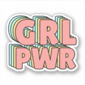 GRL PWRパステル シール (正面)
