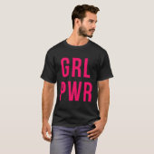 Grl Pwrパワーフェミニス Tシャツ (正面フル)