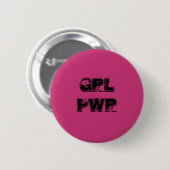 GRL PWRピン 缶バッジ (正面&裏面)