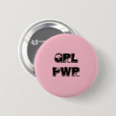 GRL PWRピン 缶バッジ (正面&裏面)
