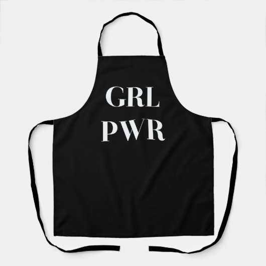 GRL PWR エプロン (正面)