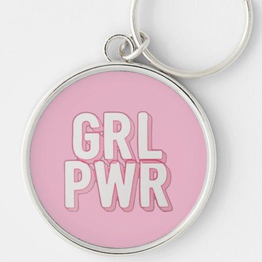 GRL PWR キーホルダー (正面)