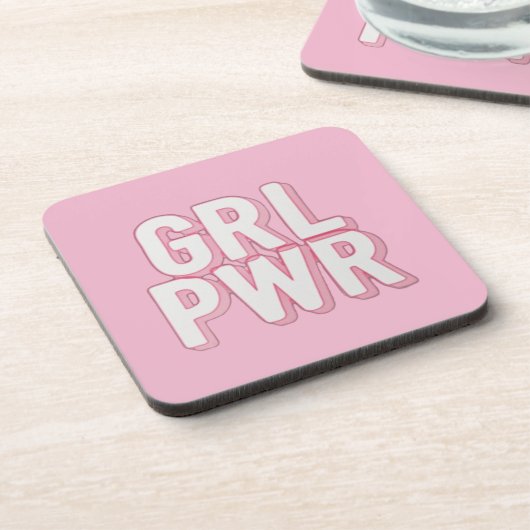 GRL PWR コースター (左側)