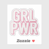 GRL PWR シール (シート)