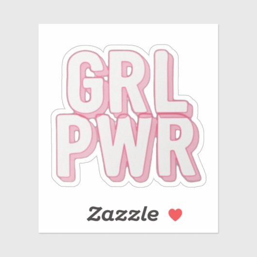 GRL PWR シール (シート)