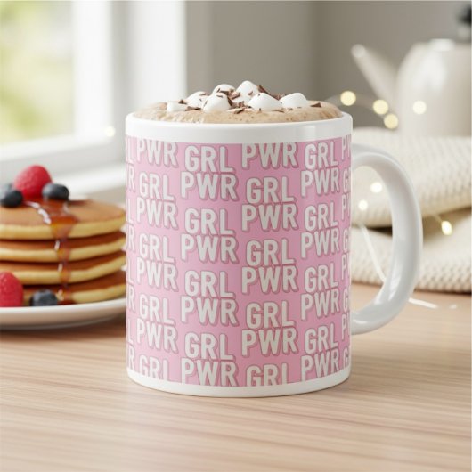 GRL PWR ジャンボコーヒーマグカップ