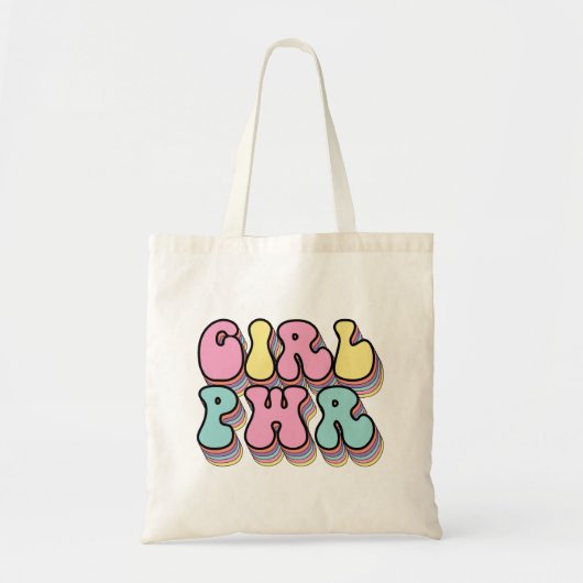 GRL PWR トートバッグ (正面)