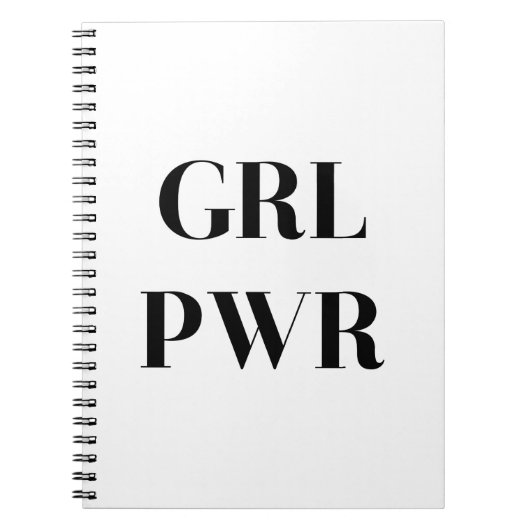 GRL PWR ノートブック (正面)