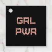 GRL PWR - フェイバータグ (正面)