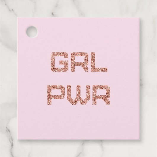 GRL PWR - フェイバータグ (正面)