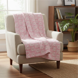 GRL PWR フリースブランケット