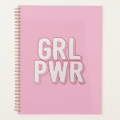 GRL PWR プランナー手帳 (正面)