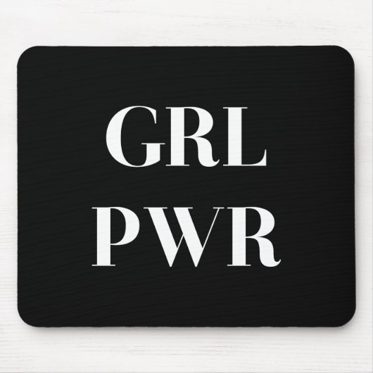 GRL PWR マウスパッド (正面)