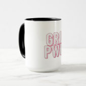 GRL PWR マグカップ (正面左)