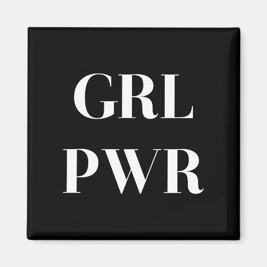 GRL PWR マグネット (正面)