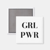 GRL PWR マグネット (正面/裏面)