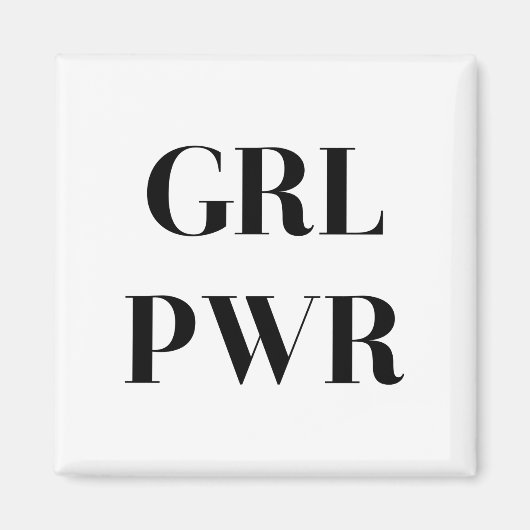 GRL PWR マグネット (正面)