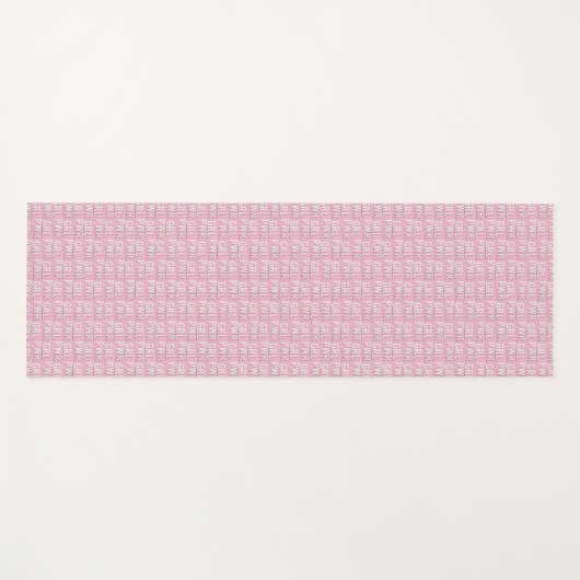 GRL PWR ヨガマット (正面(横))