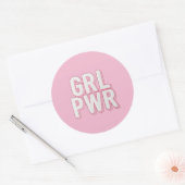 GRL PWR ラウンドシール (封筒)
