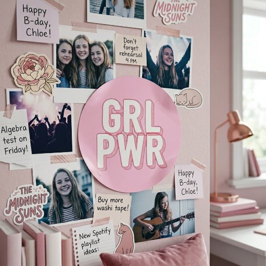 GRL PWR ラウンドシール