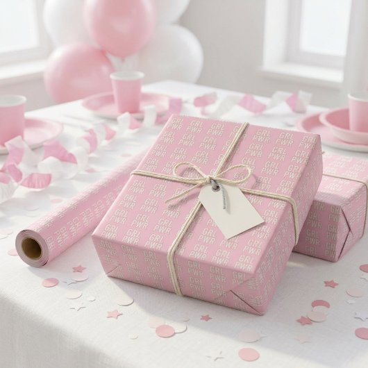 GRL PWR ラッピングペーパー