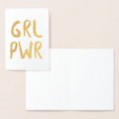 GRL PWR 箔カード (ディスプレー)