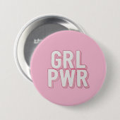 GRL PWR 缶バッジ (正面&裏面)