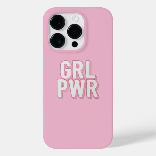 GRL PWR Case-Mate iPhoneケース (裏面)