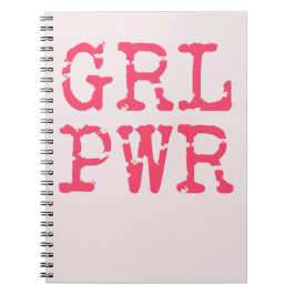 GRL PWR (girlpower)ノートブック ノートブック