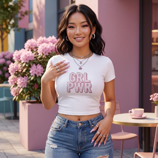 GRL PWR Tシャツ