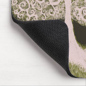 、grn&wht生命の樹 マウスパッド (コーナー)