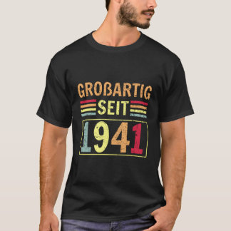 Groaheiig Seit 1941グリーティング誕生B-Day Tシャツ