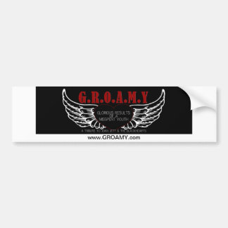 GROAMYのバンパーステッカー バンパーステッカー