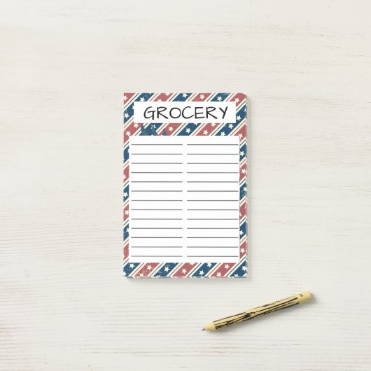 GROCERY STORE ポストイット (デスク上)