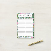 GROCERY STORE ポストイット (デスク上)