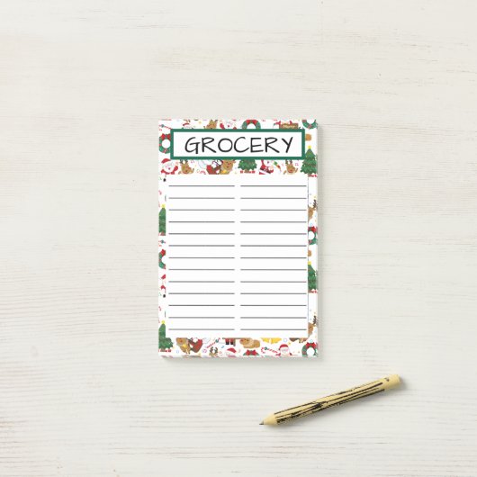 GROCERY STORE ポストイット (デスク上)