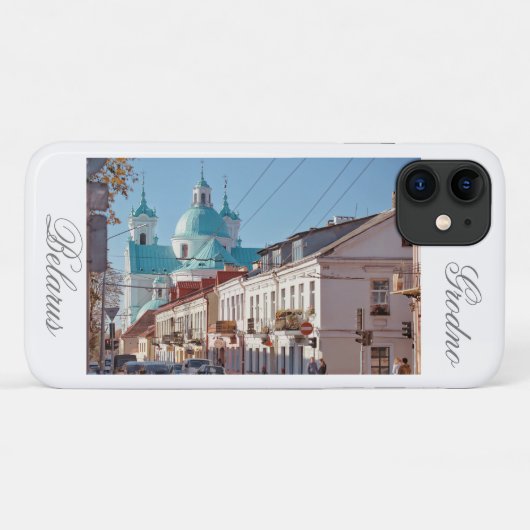 Grodno Hrodnaベラルーシ建築iPhone 11ケース Case-Mate iPhoneケース (裏面(横))