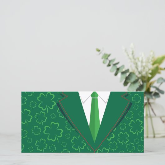Groen klavertje vier blaadjes. St. Patrick's Day (スタンド正面)