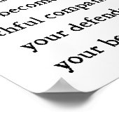 Groendaelベルギーシェプドッグギフト ポスター (角)