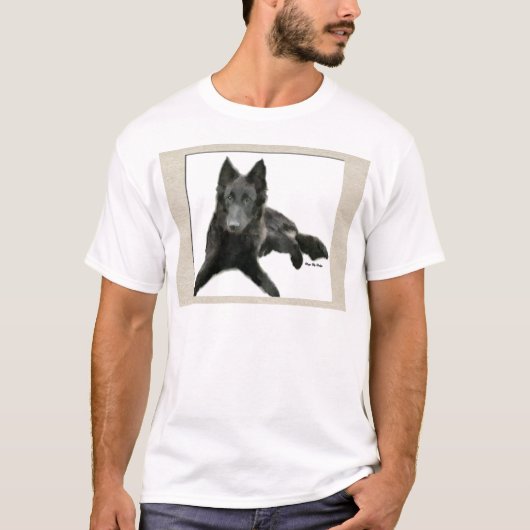 Groendaelベルギーシェプドッグギフト Tシャツ (正面)