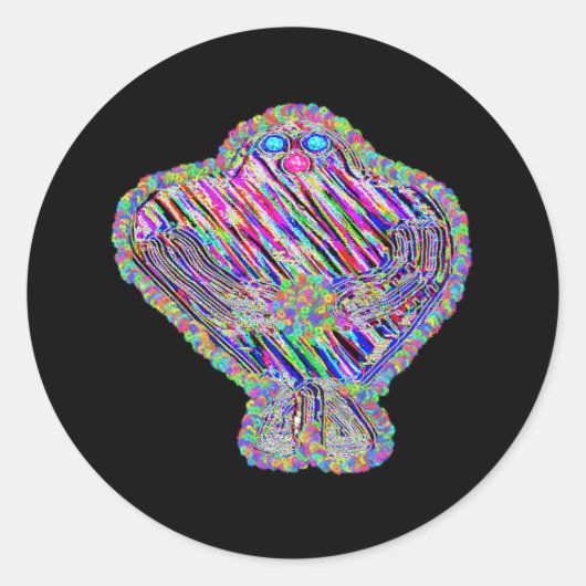 Grogger the Golem ラウンドシール (正面)