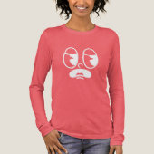 Groggy Glitch Face トライブレンドＴシャツ (正面)