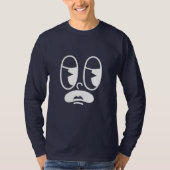 Groggy Glitch Face Tシャツ (正面)