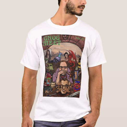 GROGMEET 25 - Judger Blythy's Desk クラシック T-Shirt Tシャツ (正面)