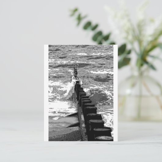 Groinと波 ポストカード (スタンド正面)