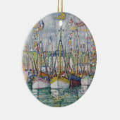 Groix 1923年のマグロの艦隊の天恵 セラミックオーナメント (右)