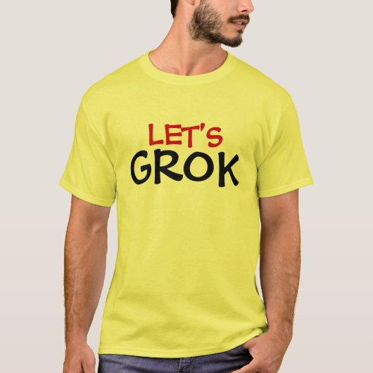 GROKは Tシャツ (正面)