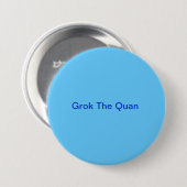 Grok Quanボタン 缶バッジ (正面&裏面)